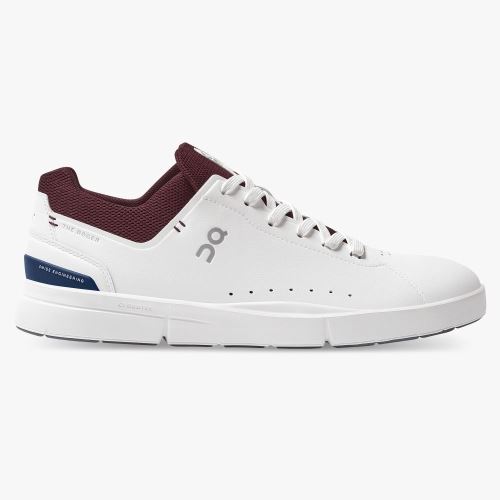 Scarpe da Ginnastica ON THE ROGER Advantage Uomo Bianche/Bordeaux IT 90208